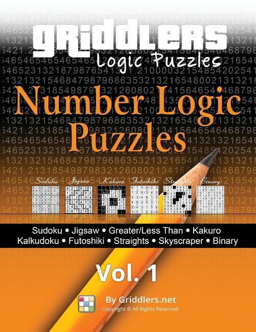 Front cover_Griddlers - Number Logic Puzzles