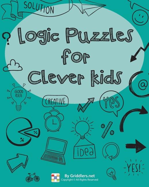 Front cover_Logic Puzzles For Clever Kids