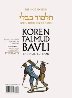 Koren Talmud Bavli V21b: Bava Kamma, Daf 17a-36a, Noé Color PB, H/E