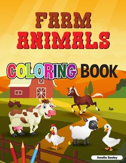 Couverture_Cute Farm Animals Coloring Book For Toddlers