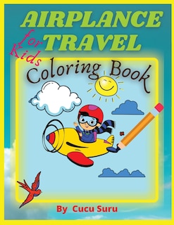 Couverture_Airplane Travel Coloring Book for Kids