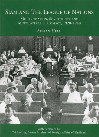 Front cover_Siam and the League of Nations