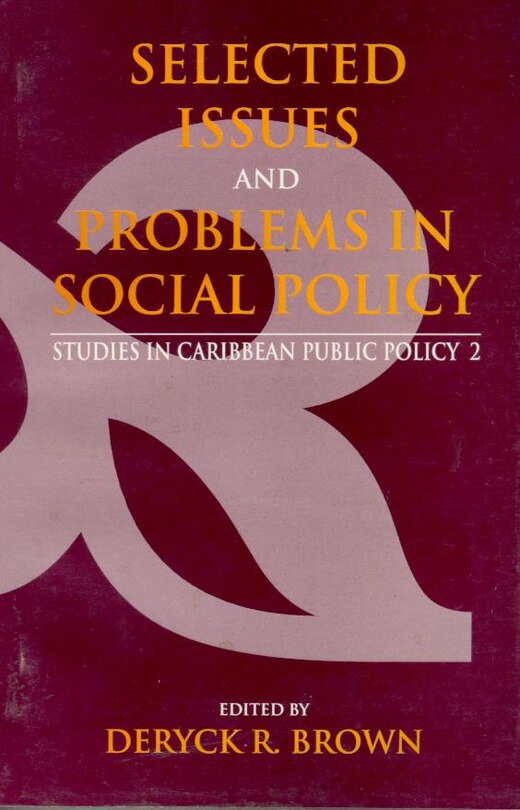 Couverture_Selected Issues And Problems In Social Policy