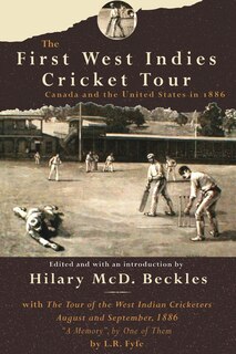 Front cover_The First West Indies Cricket Tour