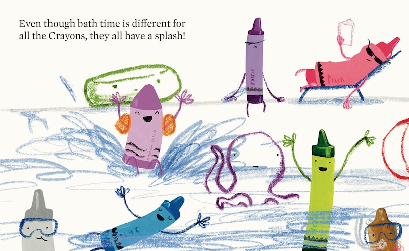 Sample content_Bath Time for the Crayons
