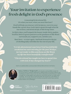 Back cover_Dwell: 30 Days with God in the Psalms