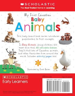 Back cover_My First Canadian: Baby Animals