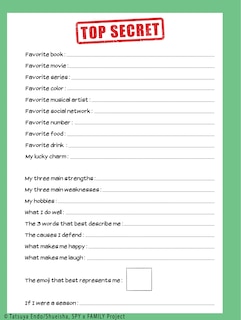 Aper&ccedil;u du contenu 2_SPY x FAMILY S1 Fan Notebook