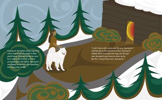 Sample content_Woolly Dog Warms His Family