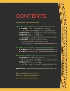Table of contents_Stop AntiBlack Racism