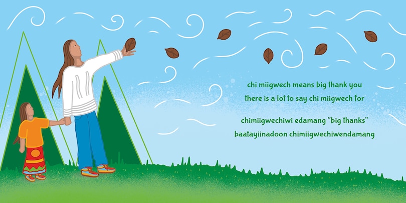 Sample content_thankful / miigwechiwendam