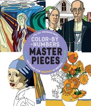 COLOR BY NUMBER MASTERPIECES