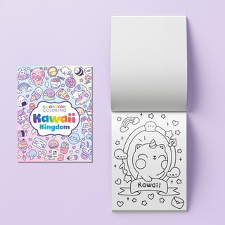 Aperçu du contenu 2_Kaleidoscope Coloring Kit Kawaii Kingdom