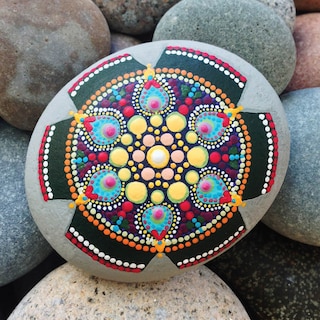 Sample content 4_Craft Maker Mandala Rock Painting Kit