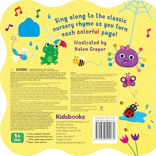 Couverture arrière_Itsy Bitsy Spider: Sing Along Song Book