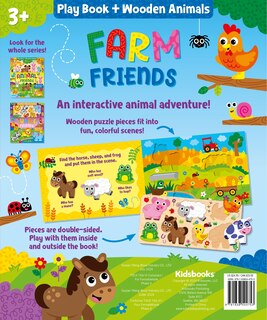 Couverture arri&egrave;re_Farm Friends Wooden Animals Activity Book