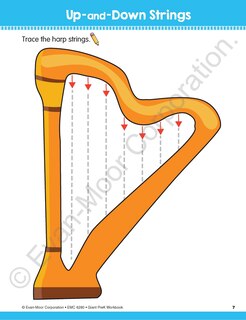 Sample content_Giant PreK Workbook, Age 4 - 5