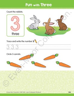 Aperçu du contenu 2_Giant Kindergarten Workbook, Age 5 - 6