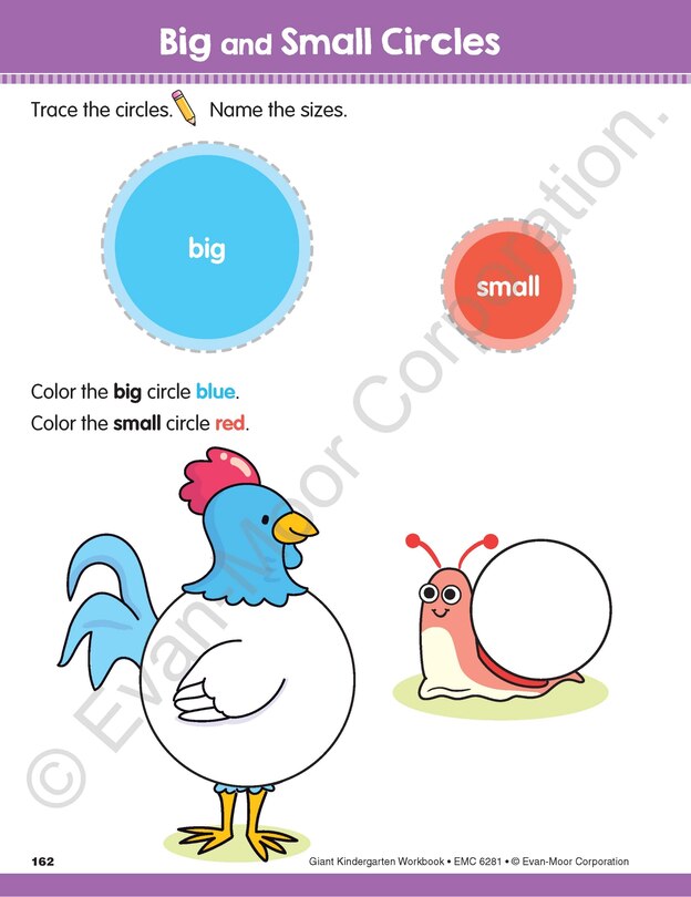 Aperçu du contenu 4_Giant Kindergarten Workbook, Age 5 - 6