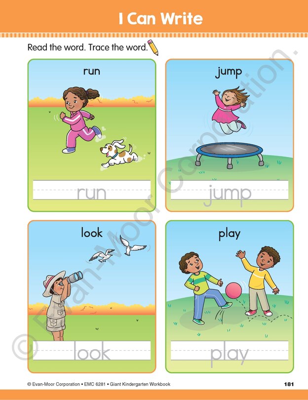 Aperçu du contenu 5_Giant Kindergarten Workbook, Age 5 - 6