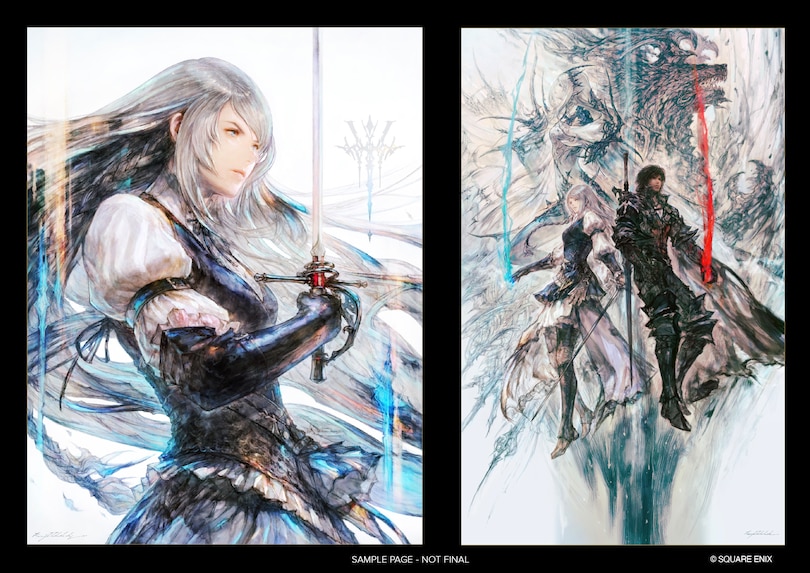 Aperçu du contenu 3_The Art of Final Fantasy XVI: Echoes of the Rising Tide