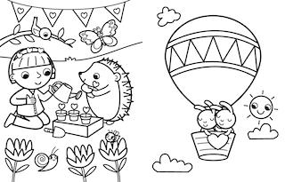 Aper&ccedil;u du contenu 3_My Busy Valentine's Day Coloring Book