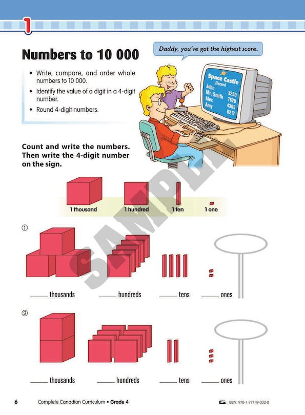 Sample content 4_Complete Canadian Curriculum: Grade 4 (Enriched Edition)