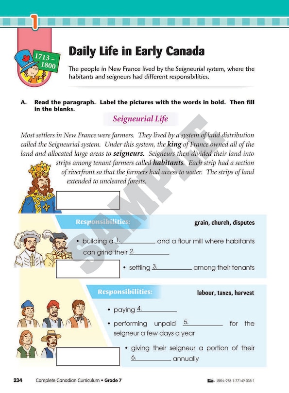 Aperçu du contenu 3_Complete Canadian Curriculum: Grade 7 (Enriched Edition)