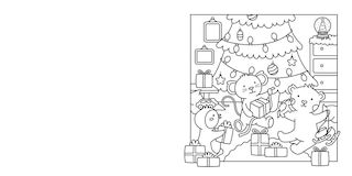 Sample content 3_My Little Cozy Colouring Christmas