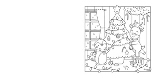 Sample content 5_My Little Cozy Colouring Christmas