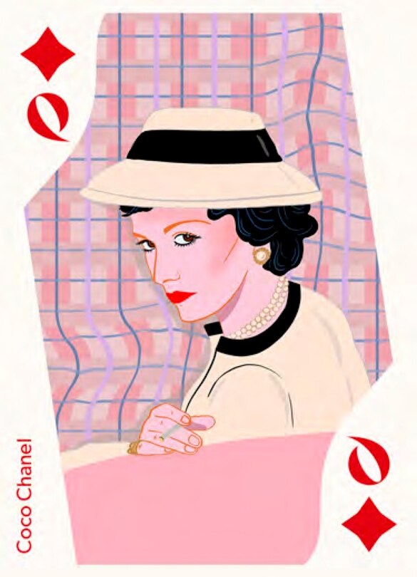 Sample content 5_Catwalk Icons: Book & Playing Cards