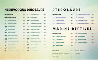 Table of contents_ULTIMATE BK OF DINOSAURS