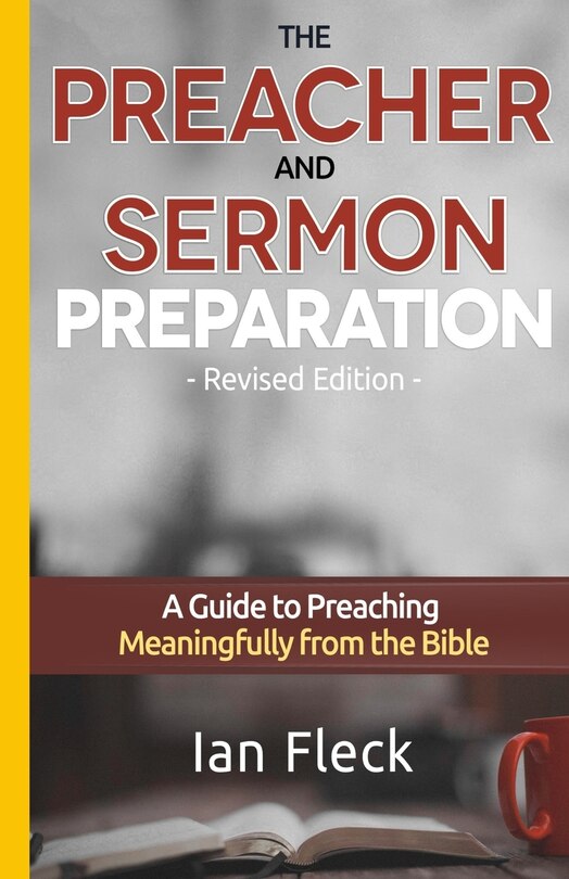 Front cover_The Preacher and Sermon Preparation