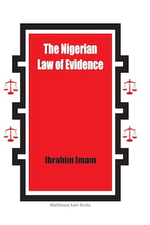 Couverture_The Nigerian Law of Evidence