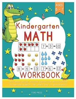 Front cover_Kindergarten Math Workbook