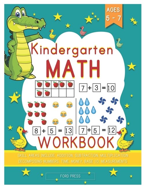 Front cover_Kindergarten Math Workbook