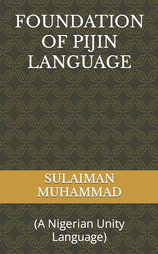 Front cover_Foundation of Pijin Language