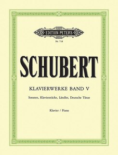 Front cover_Sonatas, Piano Pieces, Landler, German Dances for Piano (Selection)