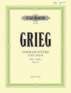 Front cover_Lyric Pieces for Piano, Book 1 Op. 12