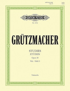 Front cover_24 Studies Op. 38 For Cello, Vol. 1