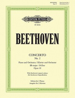 Front cover_Piano Concerto No. 2 in B flat Op. 19 (Edition for 2 Pianos)