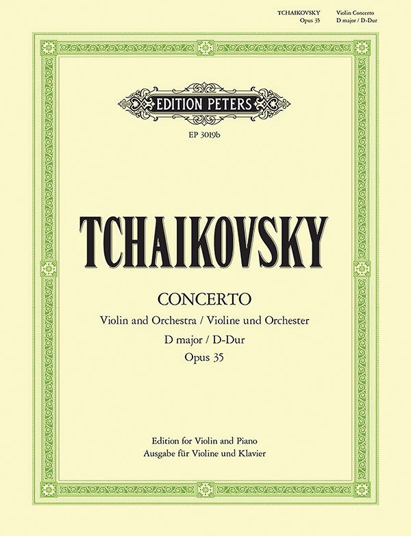 Couverture_Violin Concerto in D Op. 35 (Edition for Violin and Piano by the Composer)