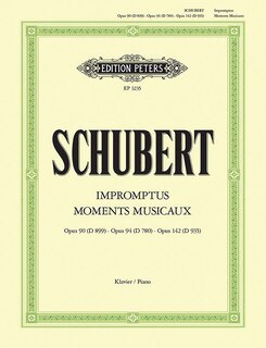 Front cover_Impromptus and Moments Musicaux for Piano