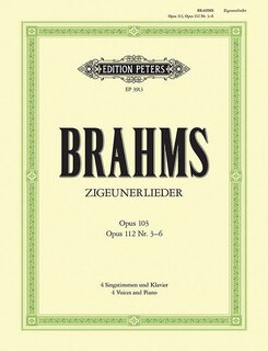 Couverture_Zigeunerlieder for 4 Voices (Mixed Choir) and Piano