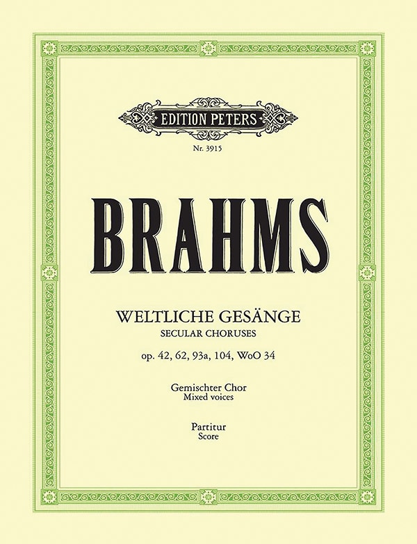 Front cover_35 Secular Choruses for Mixed Choir (4-6 Voices) and Piano