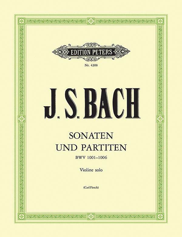 Front cover_Sonatas and Partitas for Violin Solo BWV 1001