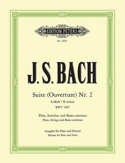 Couverture_Orchestral Suite (Overture) No. 2 in B minor BWV 1067 (Ed. for Flute and Piano)