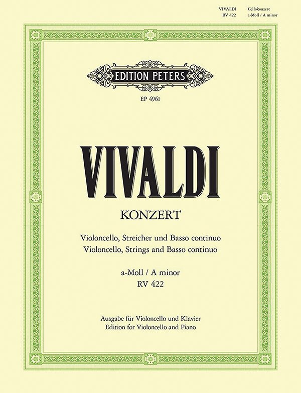 Front cover_Cello Concerto in A minor RV 442 (Edition for Cello and Piano)
