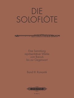 Front cover_The Solo Flute - Selected Works from the Baroque to the 20th Century