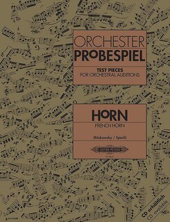 Front cover_Test Pieces for Orchestral Auditions - French Horn